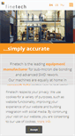 Mobile Screenshot of finetech.de